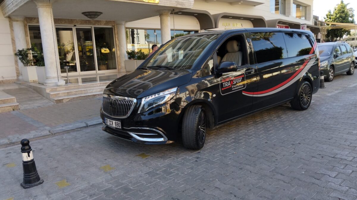 Exclusive and Luxurious Private Transfer Experience from Kalkan to Kestel 724 VIP Travel Comfort by www.kalkantransfer.com.tr
